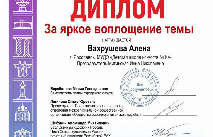 Итоги Международного конкурса "Россия-Китай".